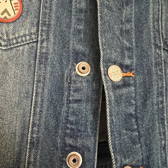 NWOT Jean jacket toddler with embroidery - Picture 8 of 10